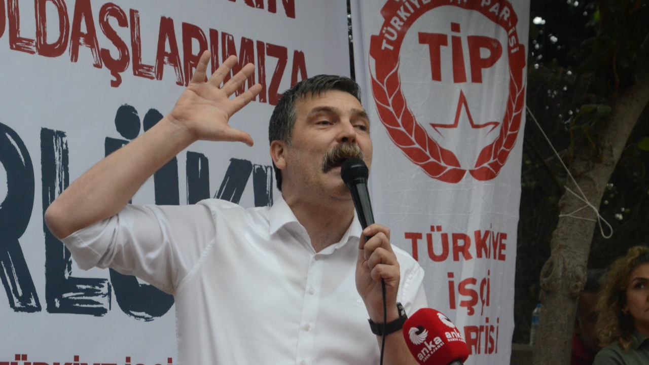 TİP Genel Başkanı Erkan Baş Antalya’da Basın Açıklaması Yaptı