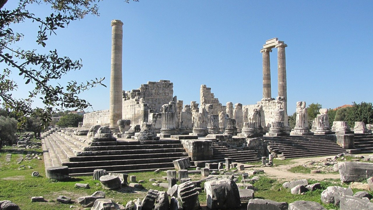 Apollon Tapınağı’nda Muhteşem Gün Batımı
