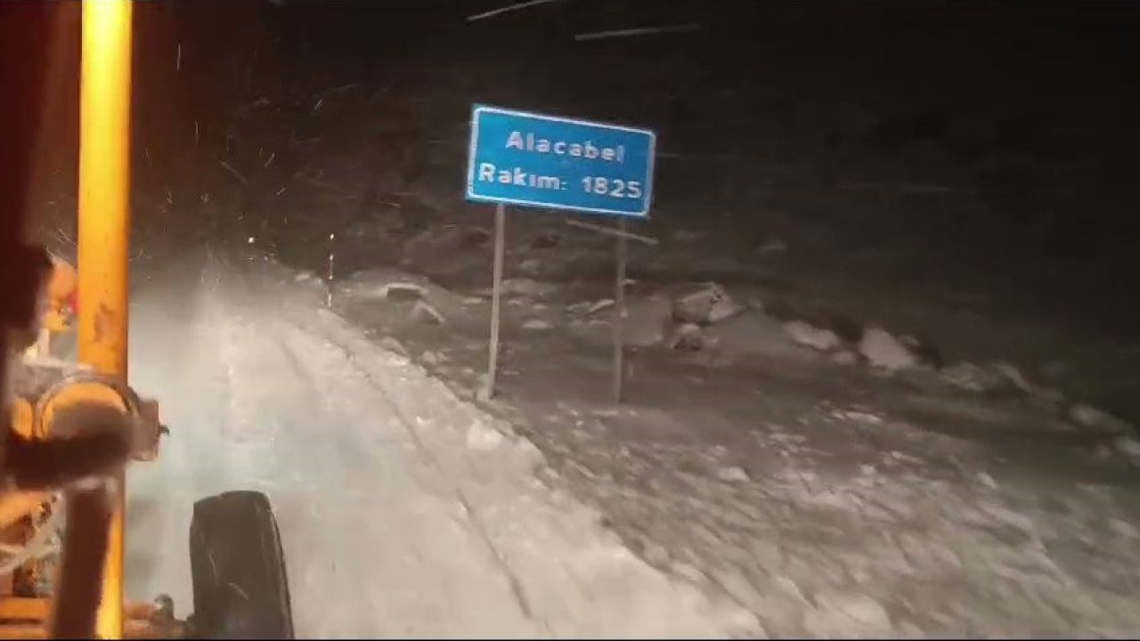 Gece Kar Yağışı Etkili Oldu