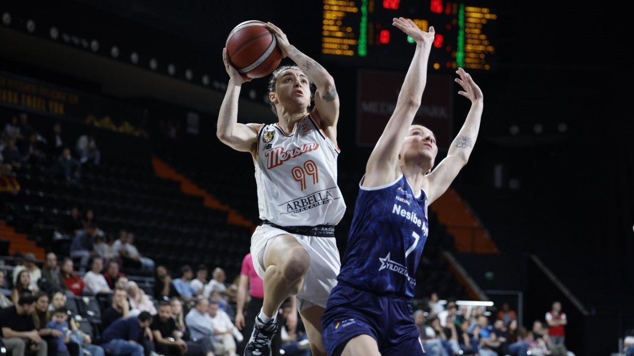 Kadınlar Basketbol Süper Ligi: ÇBK Mersin: 91 - Nesibe Aydın: 60
