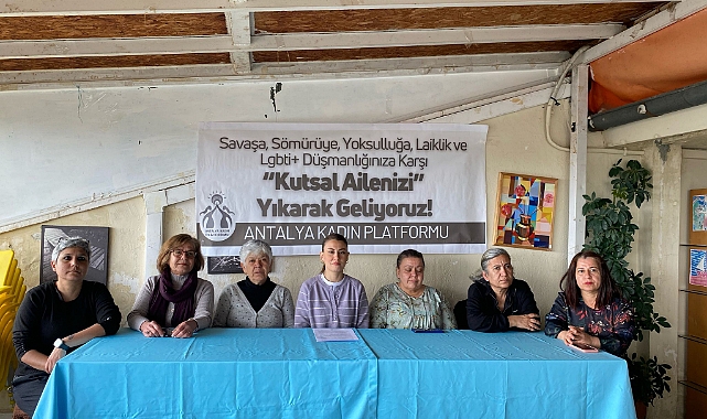 Antalya Kadın Platformu: 8 Mart’ta Eşitlik ve Özgürlük İçin Alanlarda Olacağız