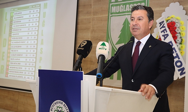Aras, Muğlaspor'a yapılacak yardımların takipçisi olacak
