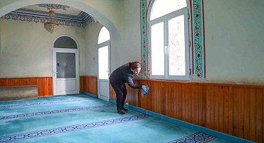 Bodrum Belediyesi'nden Ramazan Öncesi Cami Temizliği