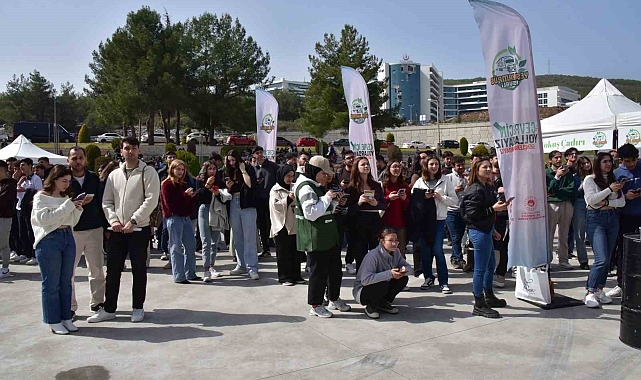 Çevre Tırı MSKÜ'de öğrencilerle buluştu