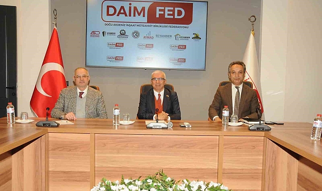 DAİMFED ve Kızılay'dan ortak yardım projesi hazırlığı