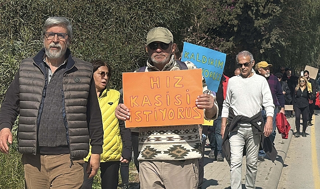 Engelli yayanın yaşamını yitirdiği yolda farkındalık için sessiz yürüyüş