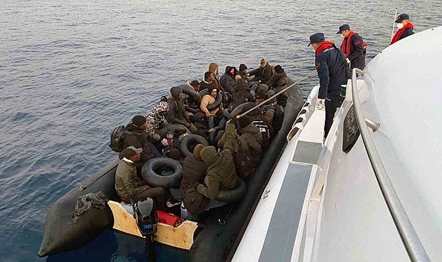 Fethiye'de 3'ü çocuk 34 düzensiz göçmen yakalandı