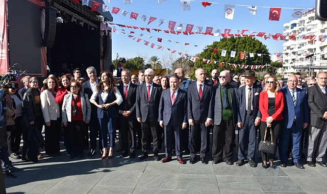 Gazi Mustafa Kemal Atatürk’ün Antalya’ya Gelişi Kutlandı 