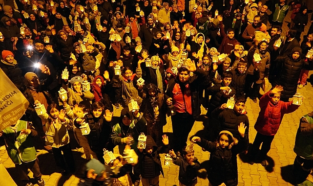 'İlk Teravihim Fener Alayı' Etkinliği Yapıldı