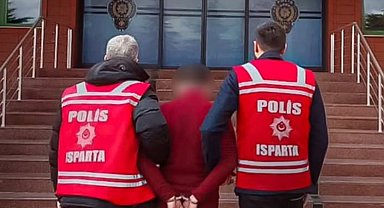 Isparta'da 6 yıl 8 ay hapis cezalı aranan şahıs yakalandı