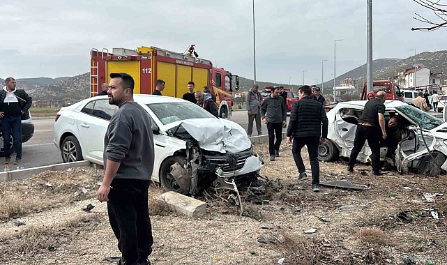 Isparta'da kaza: 1 ölü, 4 yaralı