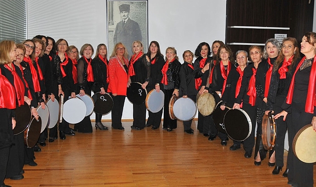 Kadınların bendir heyecanı