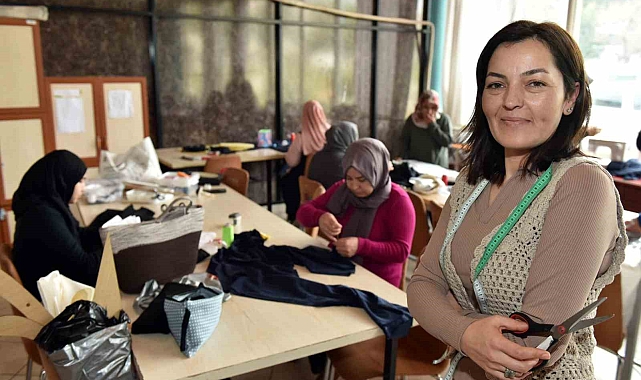 Kepez'de kadınların favorisi giyim kursları