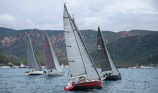 Marmaris MIYC Kış Trofesi Yat Yarışları'nın 4. ayağı başladı
