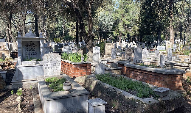 Mezar taşlarının üzerine oturup iskambil oynadılar