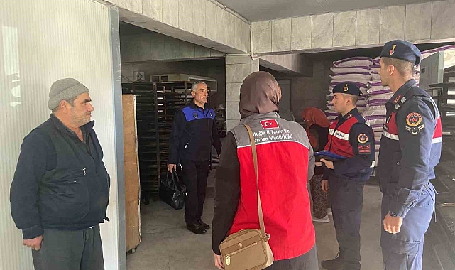 Seydikemer'de fırınlar denetleniyor