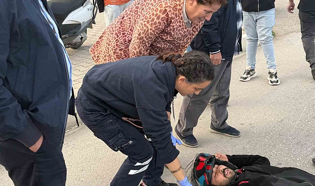 Yaralıya ilk müdahaleyi başhekim yardımcısı yaptı