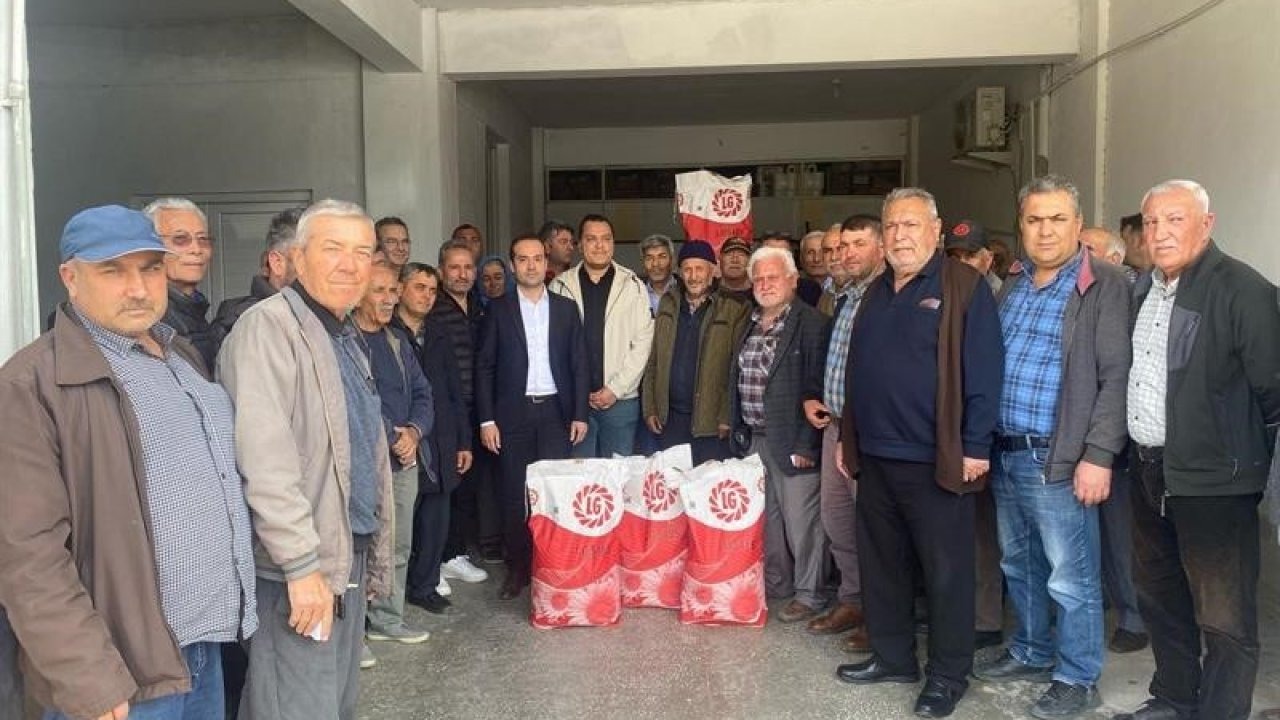 60 bin dekar alana ekilecek ayçiçek tohumu dağıtıldı
