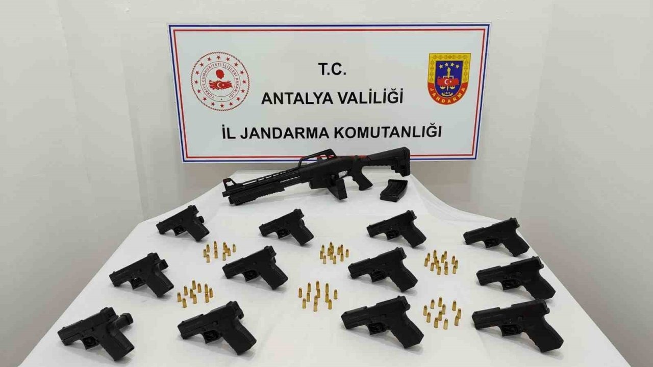 Antalya’da ruhsatsız silah operasyonu: 1 kişi tutuklandı