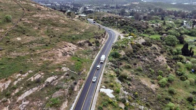 Bodrum Dereköy-Peksimet yolu yenilendi