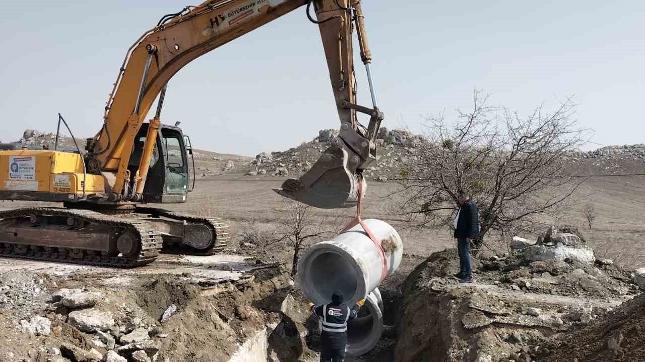 Büyükşehir’den Korkuteli Grup Yollarında Çalışma