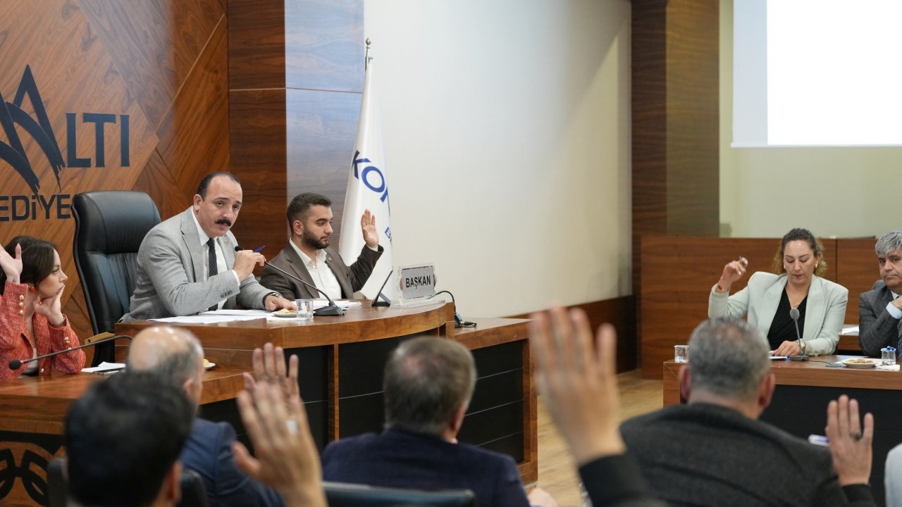 Konyaaltı Meclisi'nde Adalet Vurgusu