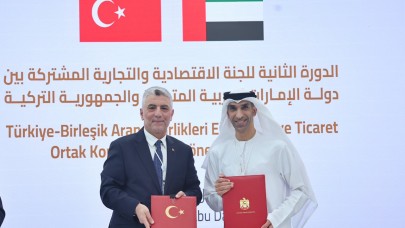 Bakan Bolat, BAE Dış Ticaretten Sorumlu Devlet Bakanı Al Zeyoudi ile Görüştü