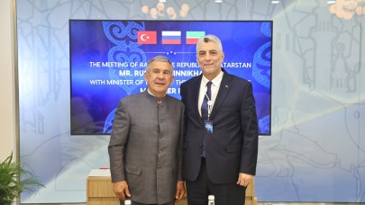 Bakan Bolat, Tataristan Cumhurbaşkanı Minnihanov ile Görüştü