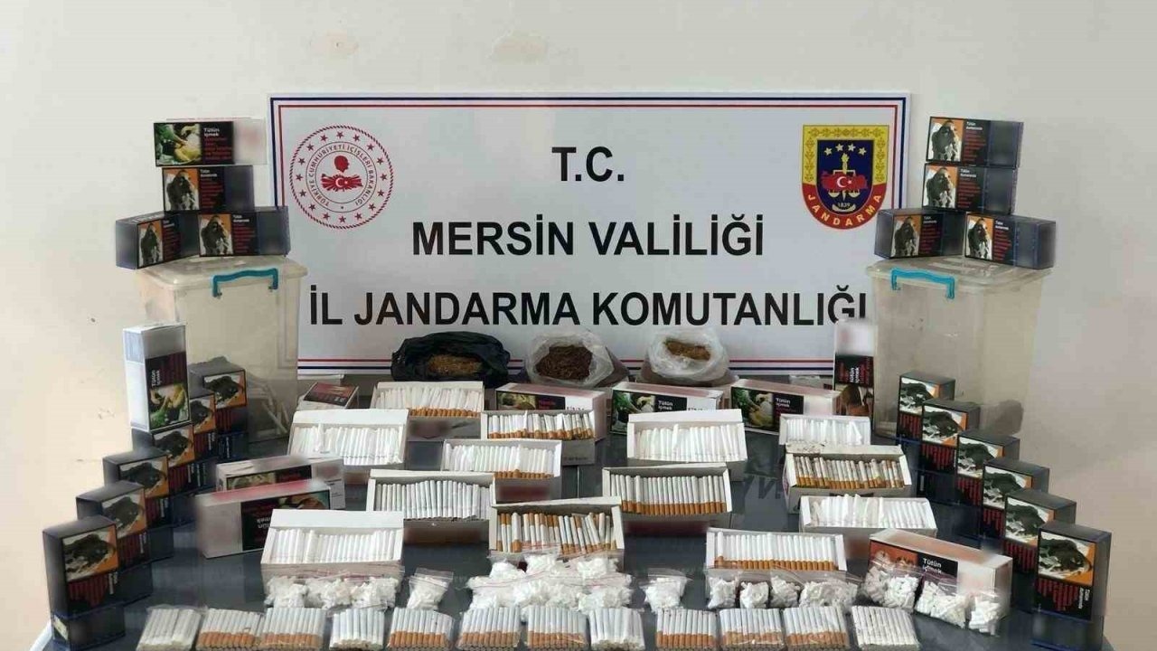 Mersin’de 7 Bin 200 Adet Gümrük Kaçağı Makaron Ele Geçirildi