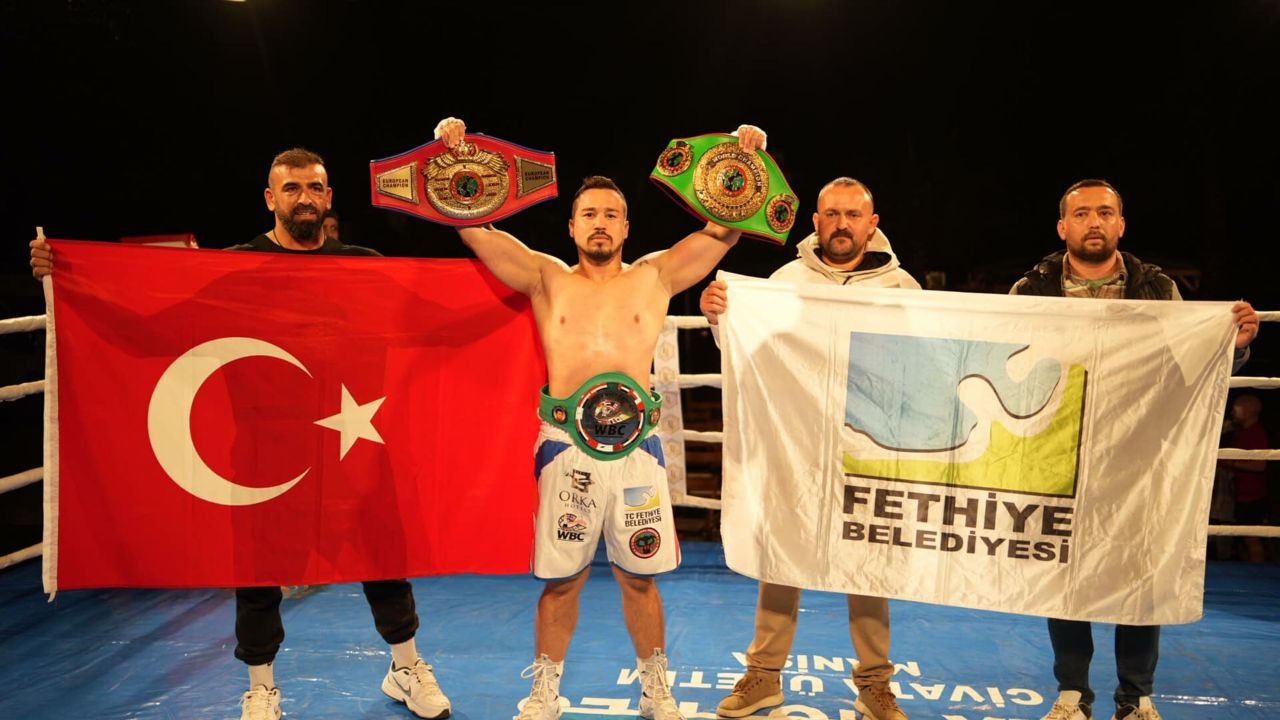 Fethiyeli şampiyon Mısır'da ringde