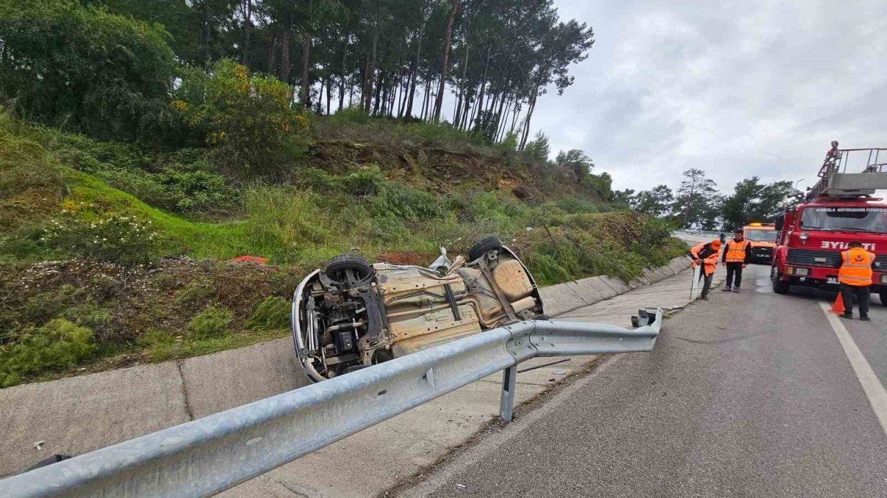 Göcek’te trafik kazası: 3 yaralı