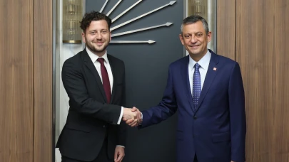 Özel, Almanya Yeşiller Partisi Eş Genel Başkanı Banaszak ile Görüştü