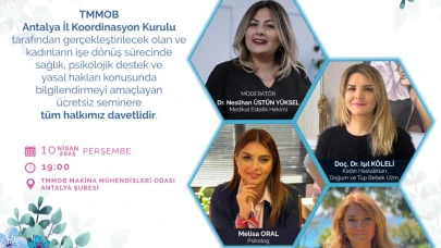 TMMOB Antalya, “İş Yerinde Eşitlik Mümkün Mü?” Konulu Seminer Gerçekleştirecek