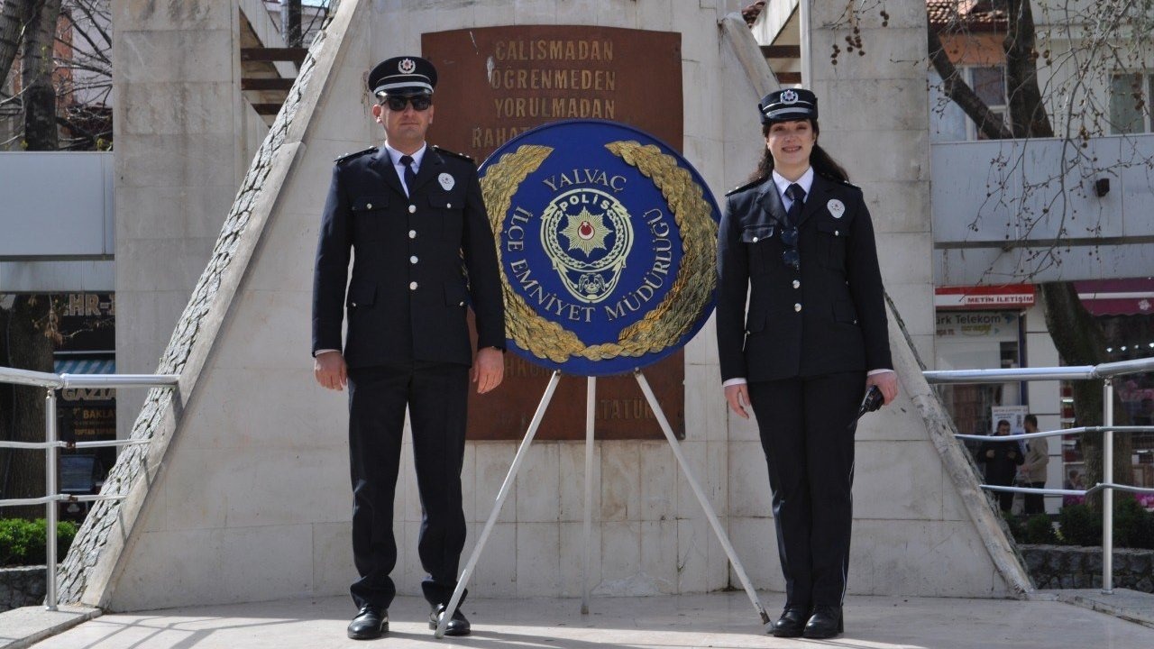 Yalvaç’ta Polis Teşkilatının 180. yılı törenle kutlandı