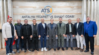 ANTSİAD’dan Olağanüstü Genel Kurul Sonrası İlk Ziyaret ATSO’ya Yaptı