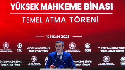 Cumhurbaşkanı Yardımcısı Yılmaz, KKTC'de Yüksek Mahkeme Binası ve Millet Kütüphanesi’nin Temel Atma Törenine Katıldı