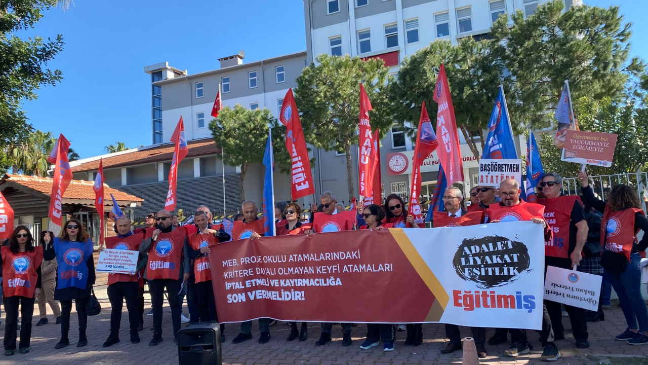 Eğitim-İş Antalya 2 No’lu Şube Başkanı Önder Güneş'ten MEB'in Proje Okullarındaki Atamalara Eleştiri
