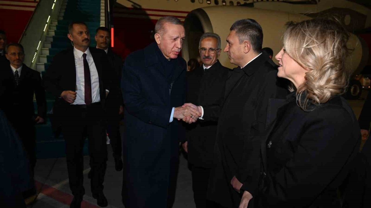 Cumhurbaşkanı Erdoğan Antalya’da