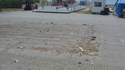 Lunapark Kalktı Çöpler Gün Yüzüne Çıktı