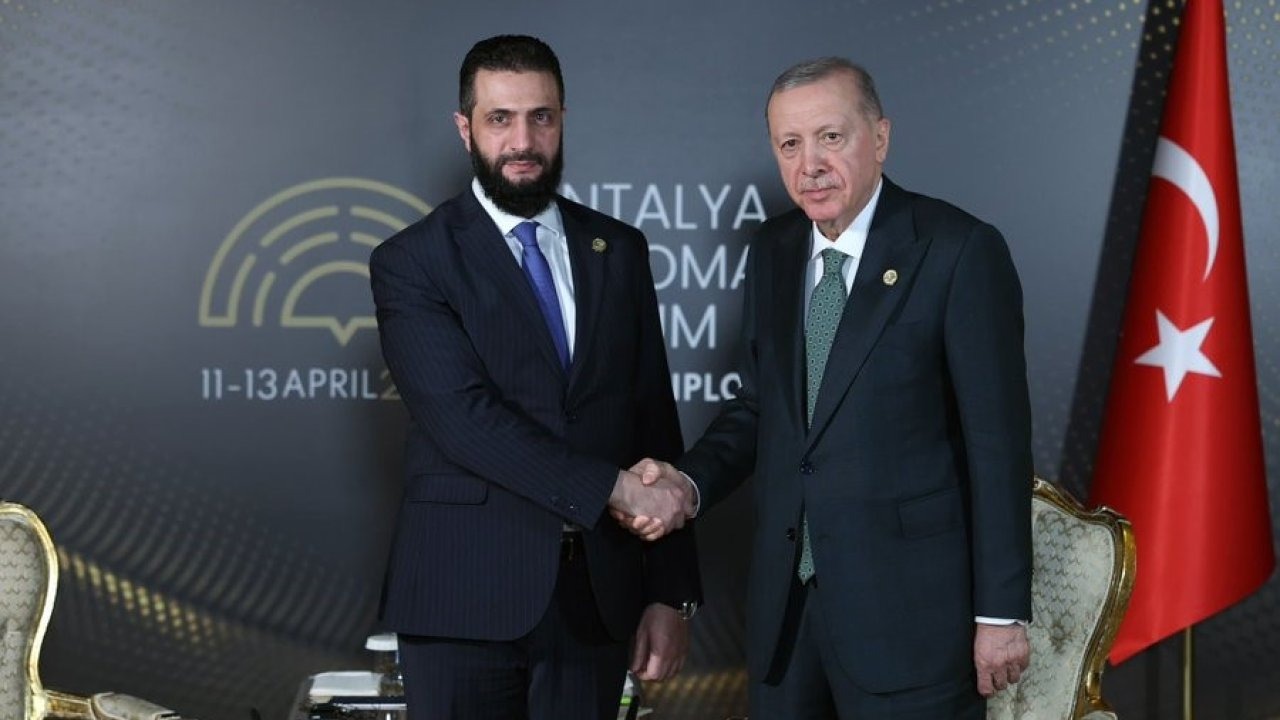 Cumhurbaşkanı Erdoğan, Suriye Cumhurbaşkanı Şara ile Görüştü