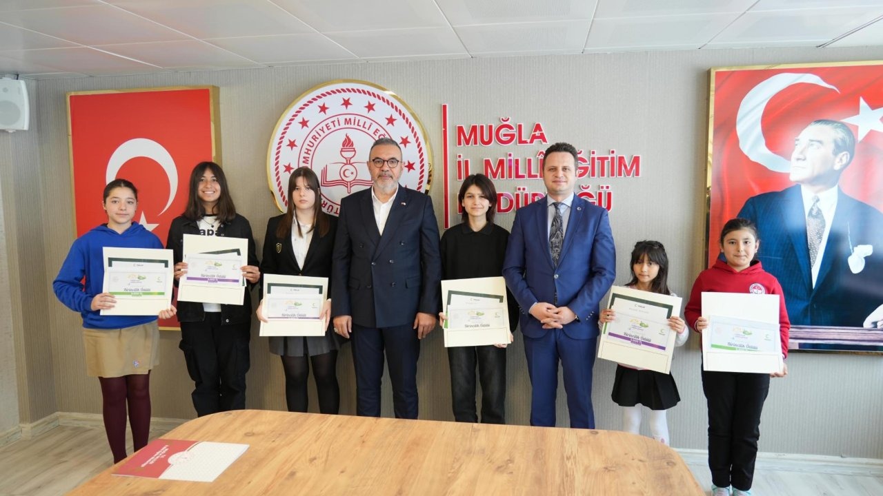Muğla'da il birincileri ödüllendirildi