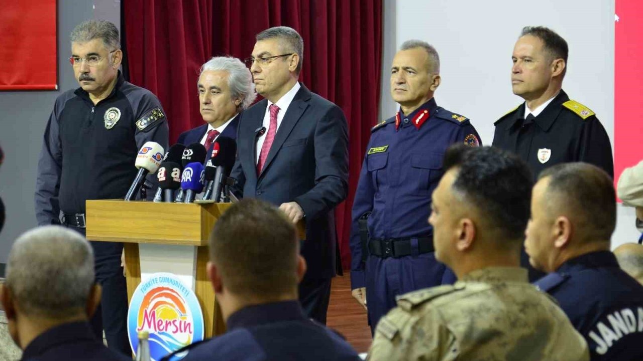 Mersin Valisi Toros: "Her bir vatandaşımızın kendini güvende hissetmesi en büyük önceliğimizdir"