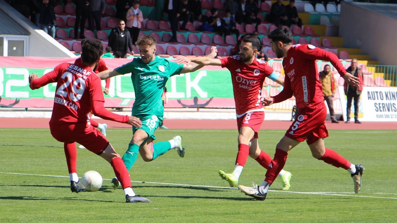 Isparta'dan 3 gollü galibiyet