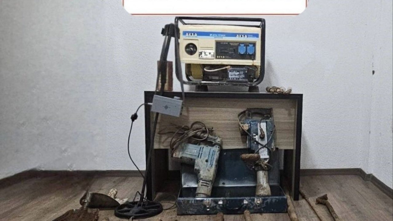 Marmaris’te kaçak kazıya jandarma baskını: 5 tutuklama