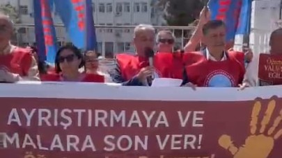 Falez Turizm Lisesi Önünde "Proje Değil, Adalet İstiyoruz!" Çığlığı