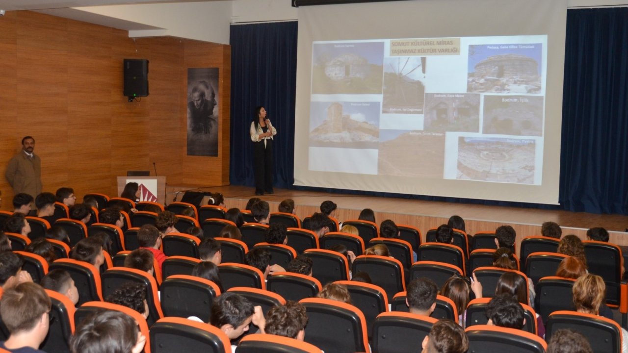 Bodrum'da okullarda 'kültürel miras farkındalık' eğitimi