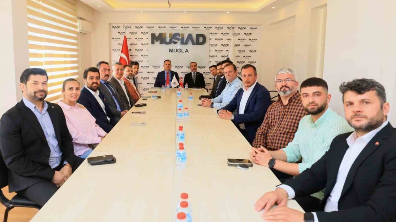 Muğla Valisi Dr. Akbıyık’tan MÜSİAD Muğla Şubesine ziyaret