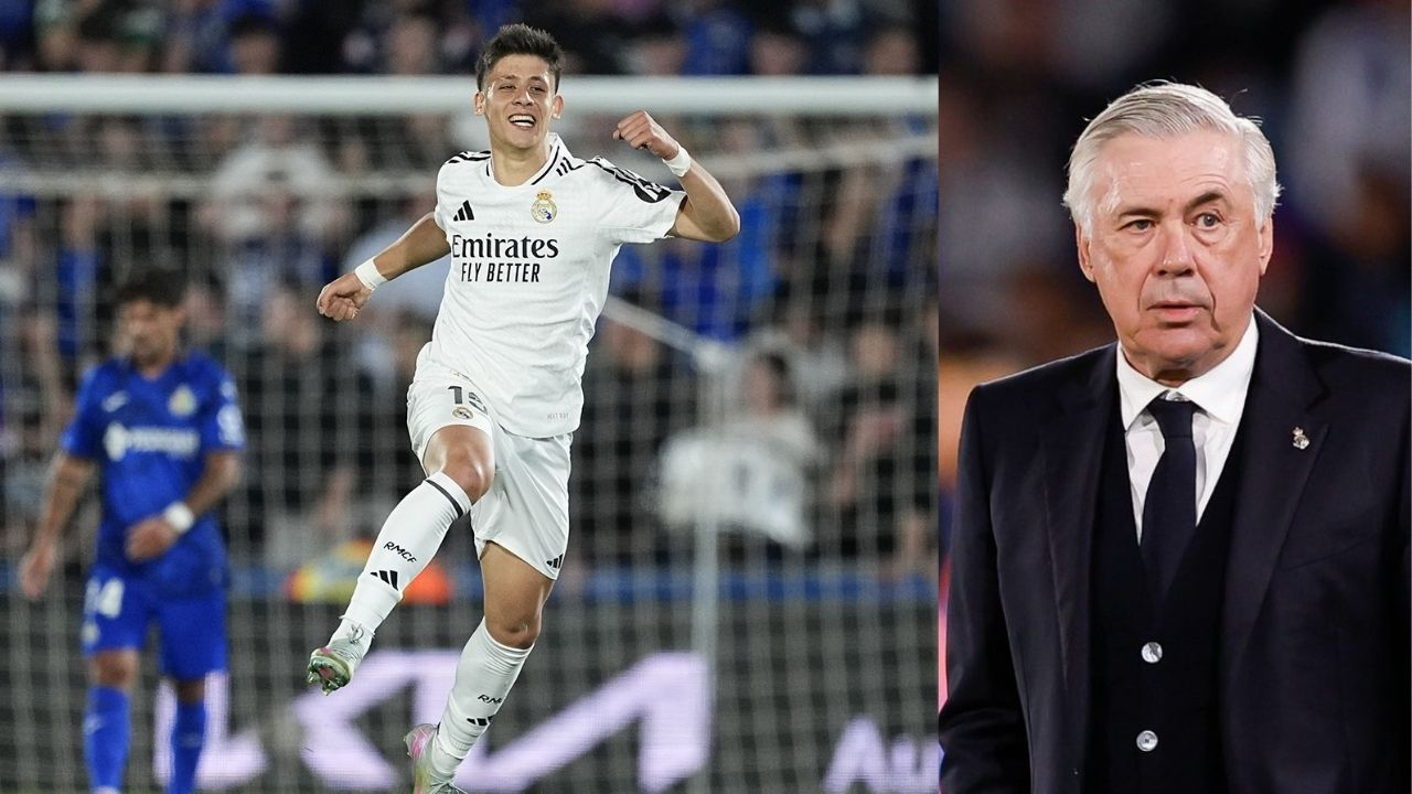 Getafe - Real Madrid Maçında Arda Güler'den Ters Ayakla Müthiş Gol!