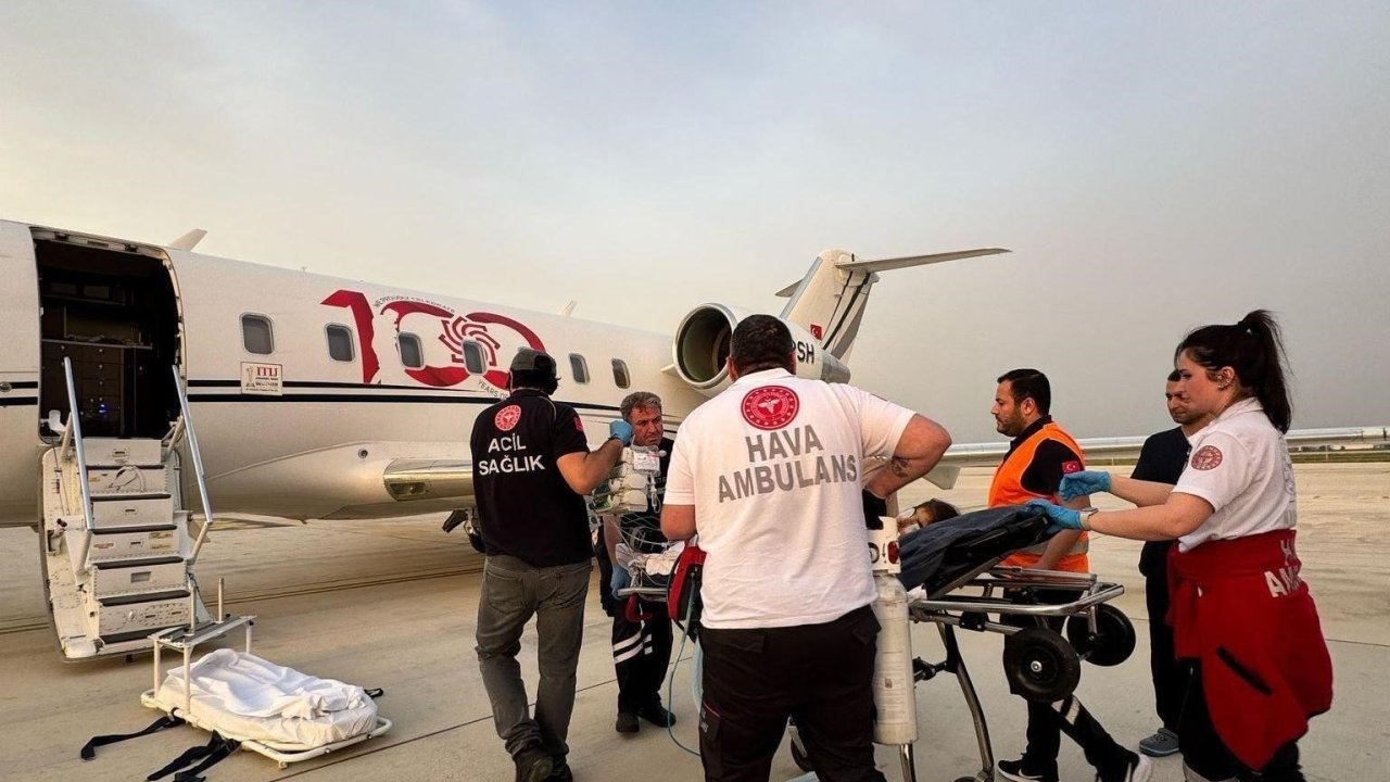 Mersin’den Ankara’ya umut dolu hava nakli gerçekleştirildi