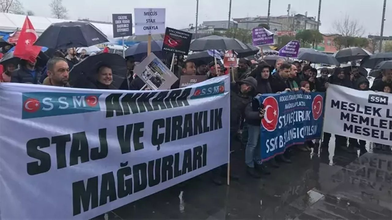 Staj ve Çıraklık Mağdurlarının umutlarını yeşerten haber; 'Çalışmalar başladı' dedi!